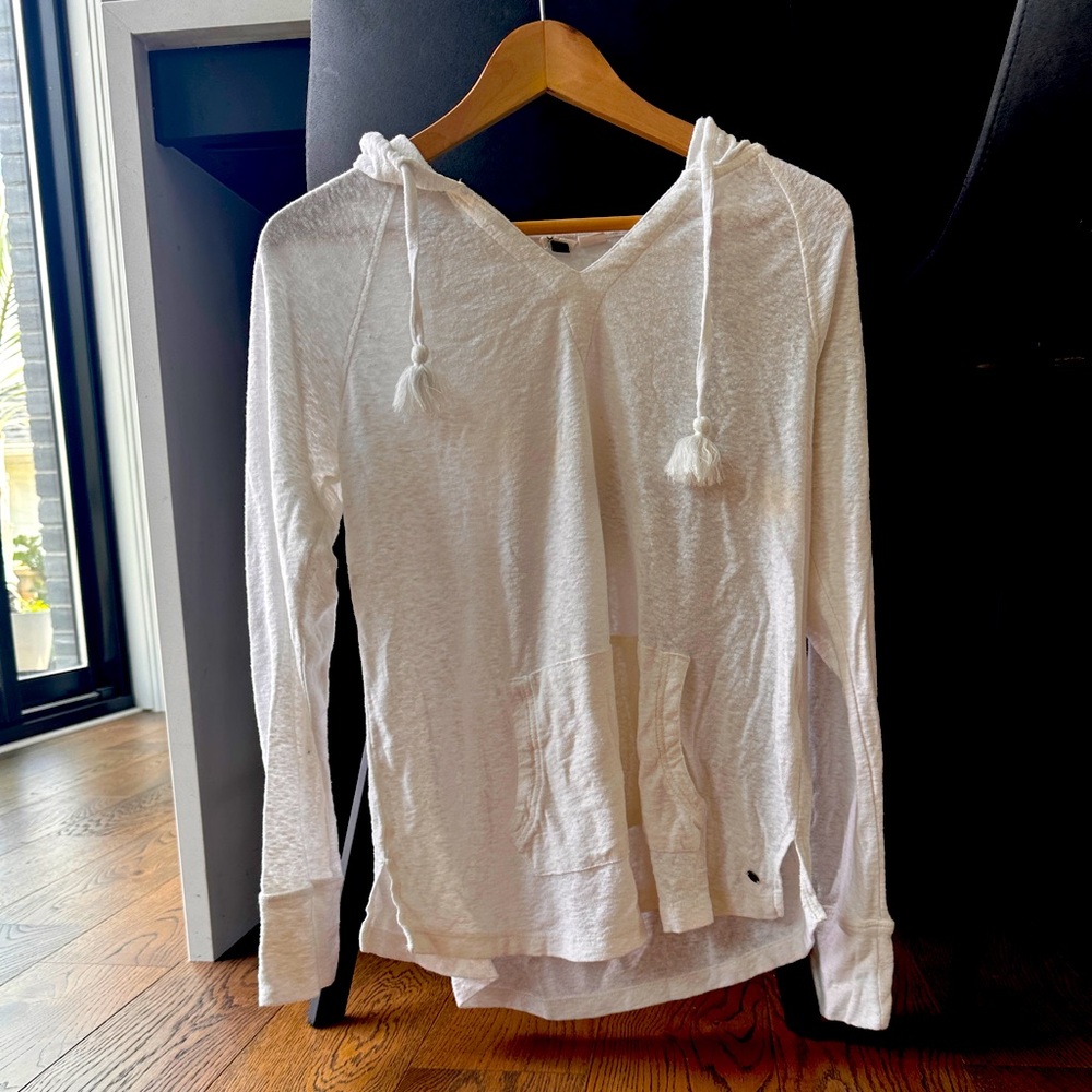 Roxy women’s hoodie linen medium